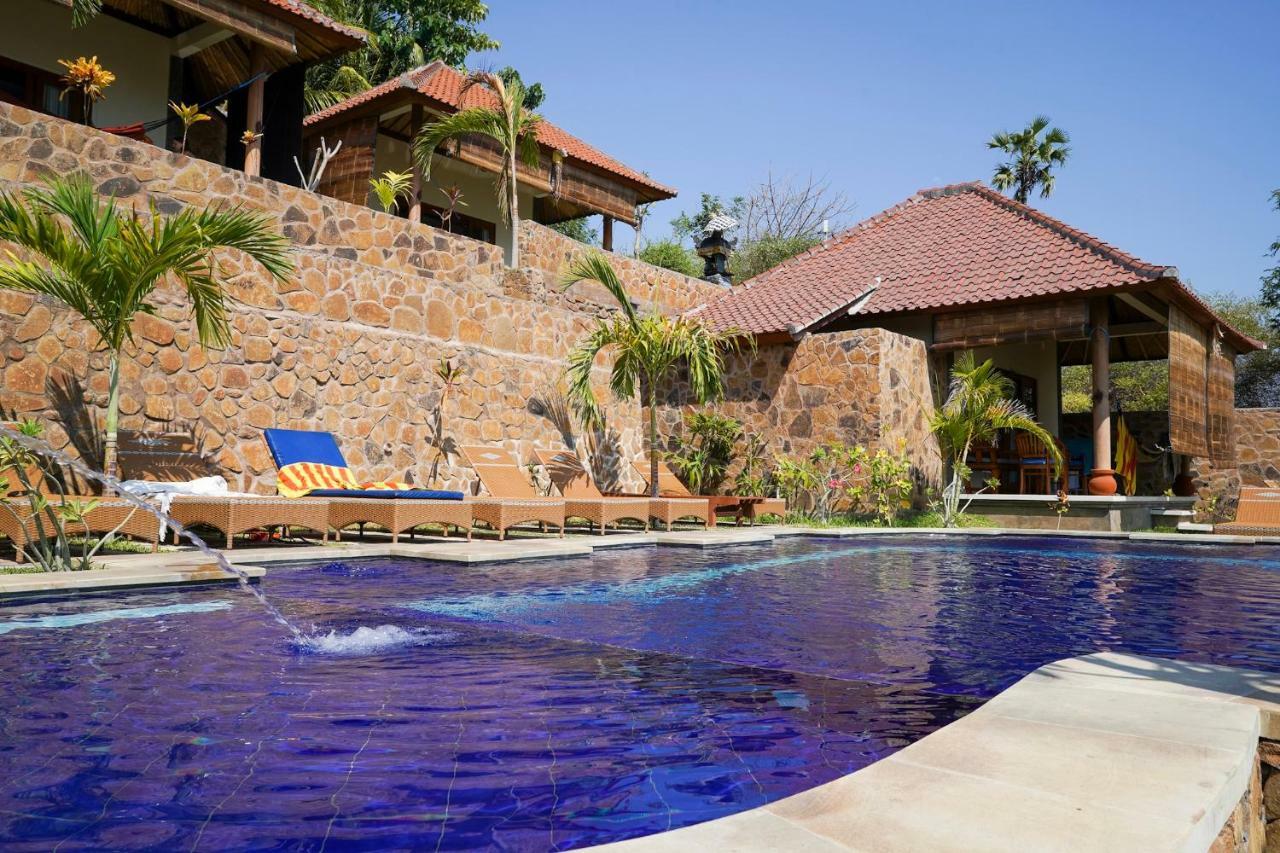 Bamboo Bali Hill Bungalows Amed  Luaran gambar